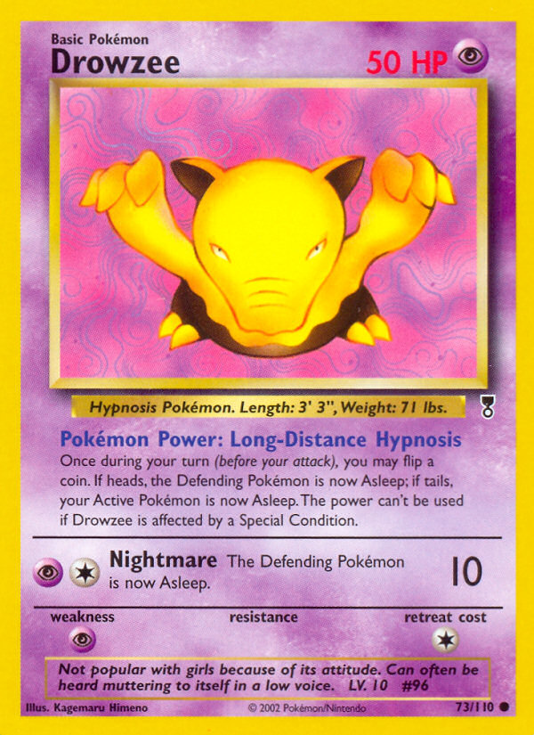 Drowzee (73/110) [Legendary Collection] | Gamers Paradise