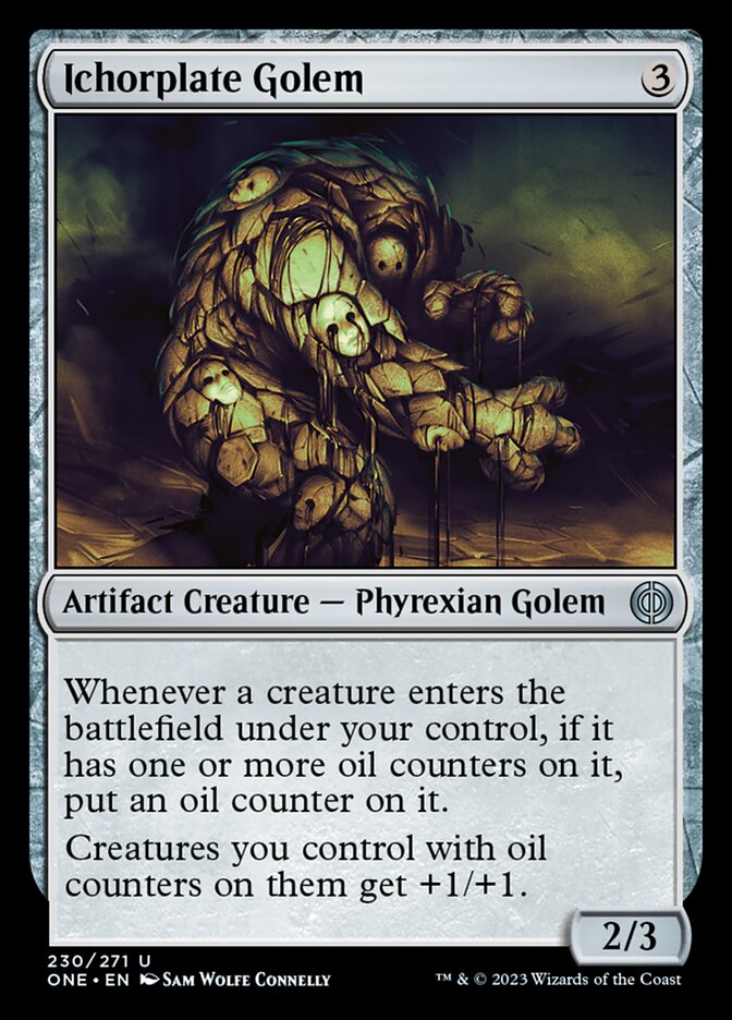 Ichorplate Golem [Phyrexia: All Will Be One] | Gamers Paradise