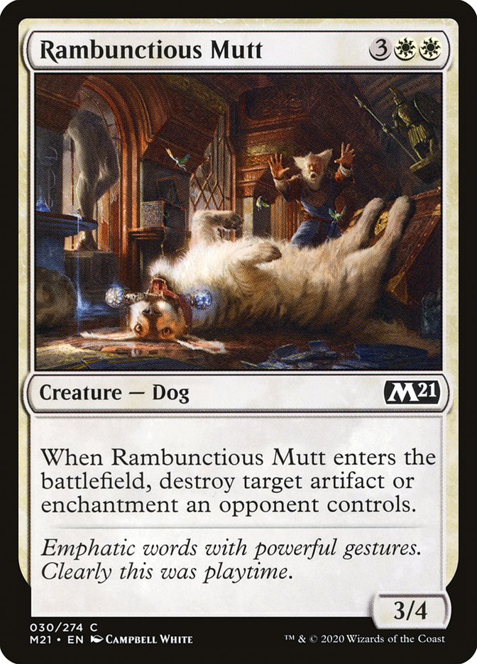 Rambunctious Mutt [Core Set 2021] | Gamers Paradise