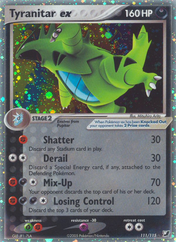 Tyranitar ex (111/115) [EX: Unseen Forces] | Gamers Paradise