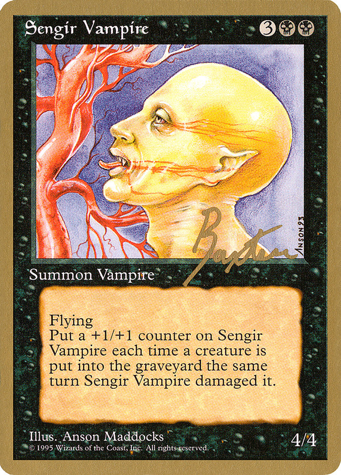 Sengir Vampire (George Baxter) [Pro Tour Collector Set] | Gamers Paradise