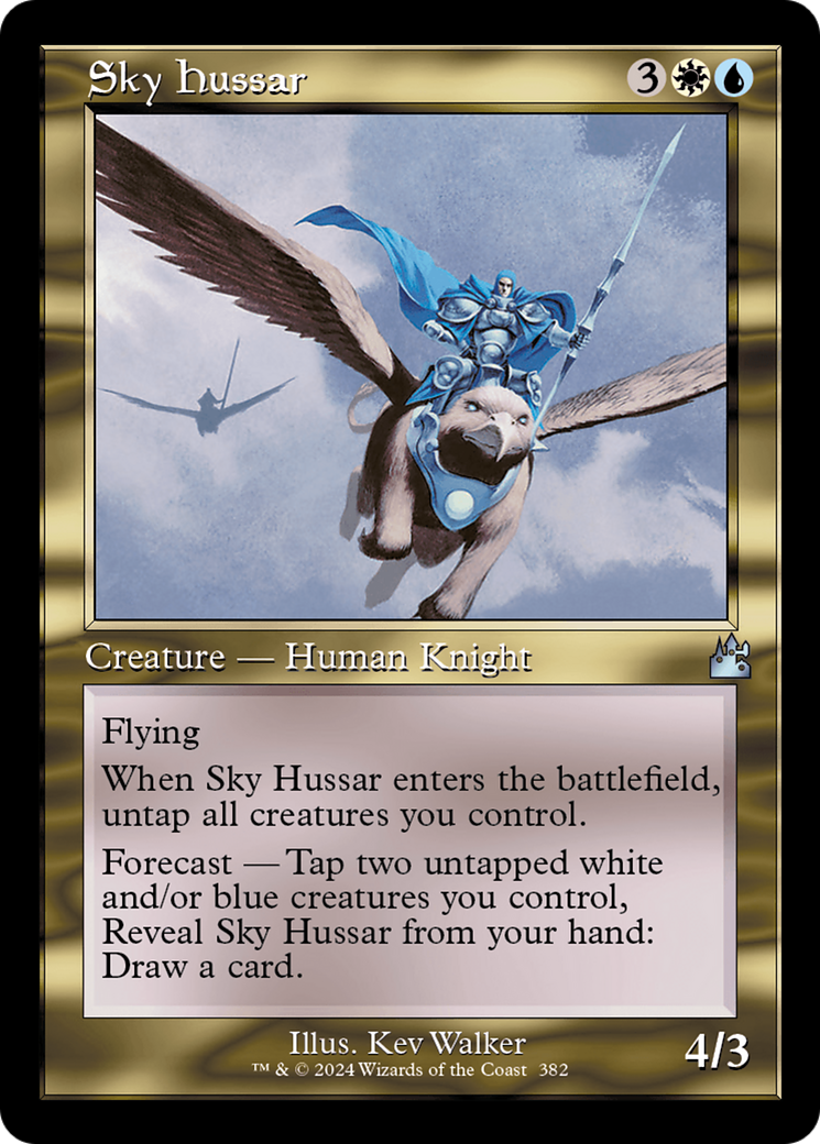 Sky Hussar (Retro Frame) [Ravnica Remastered] | Gamers Paradise