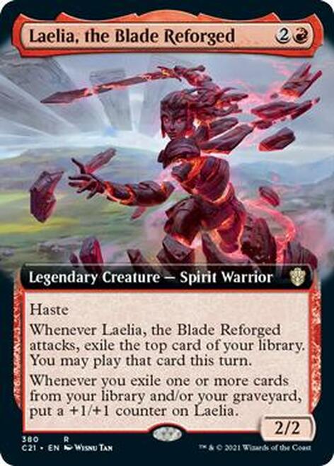 Laelia, the Blade Reforged (Extended Art) [Commander 2021] | Gamers Paradise