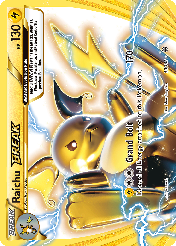 Raichu BREAK (50/162) [XY: BREAKthrough] | Gamers Paradise