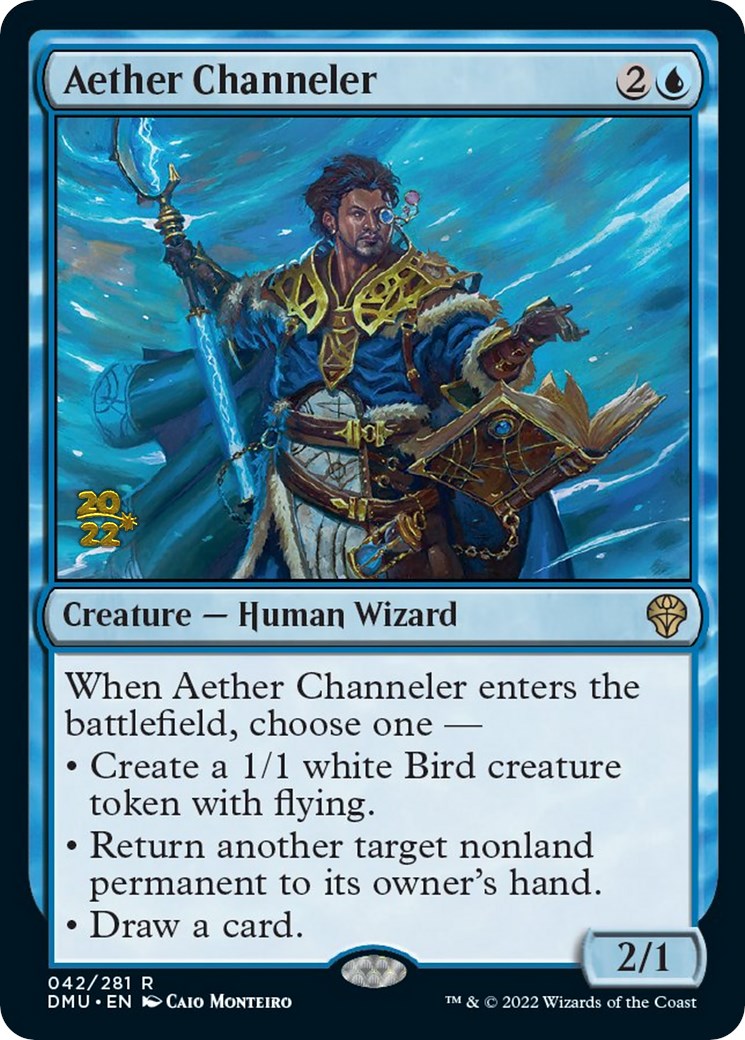 Aether Channeler [Dominaria United Prerelease Promos] | Gamers Paradise