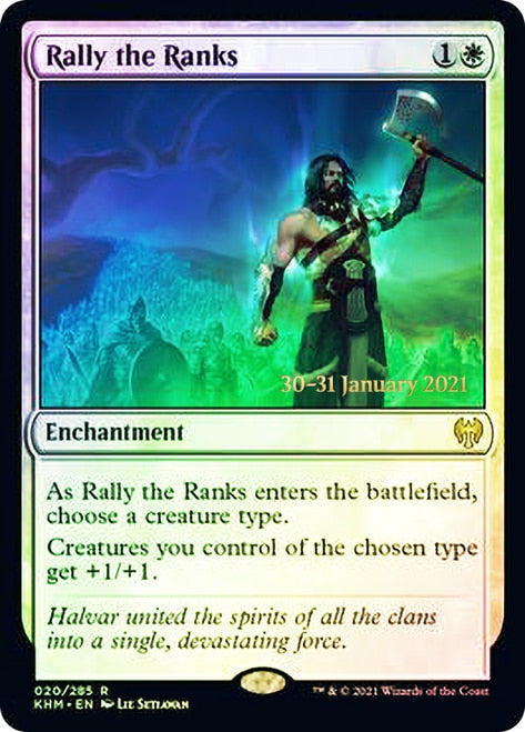 Rally the Ranks [Kaldheim Prerelease Promos] | Gamers Paradise