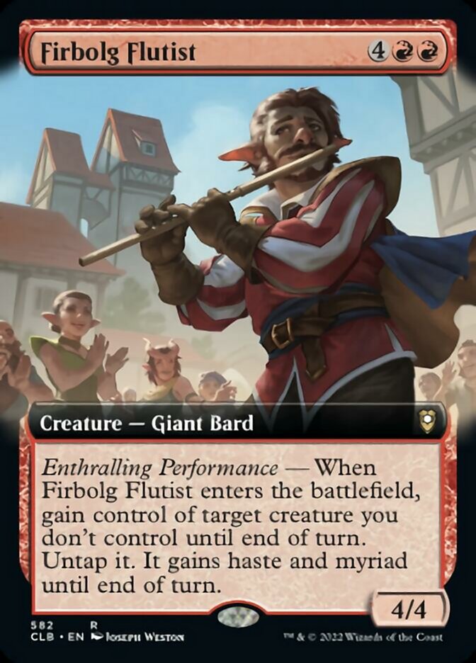 Firbolg Flutist (Extended Art) [Commander Legends: Battle for Baldur's Gate] | Gamers Paradise