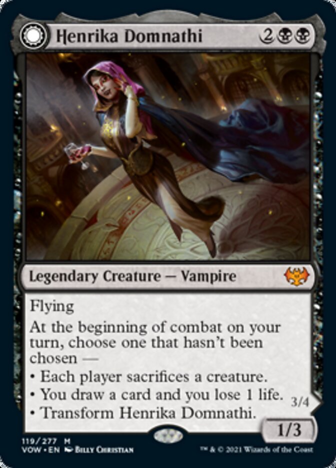 Henrika Domnathi // Henrika, Infernal Seer [Innistrad: Crimson Vow] | Gamers Paradise