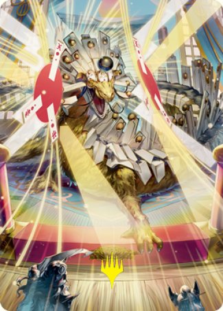 Spirit-Sister's Call Art Card (Gold-Stamped Signature) [Kamigawa: Neon Dynasty Art Series] | Gamers Paradise
