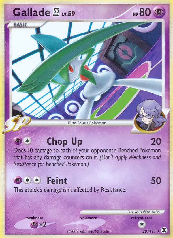 Gallade (20/111) [Platinum: Rising Rivals] | Gamers Paradise