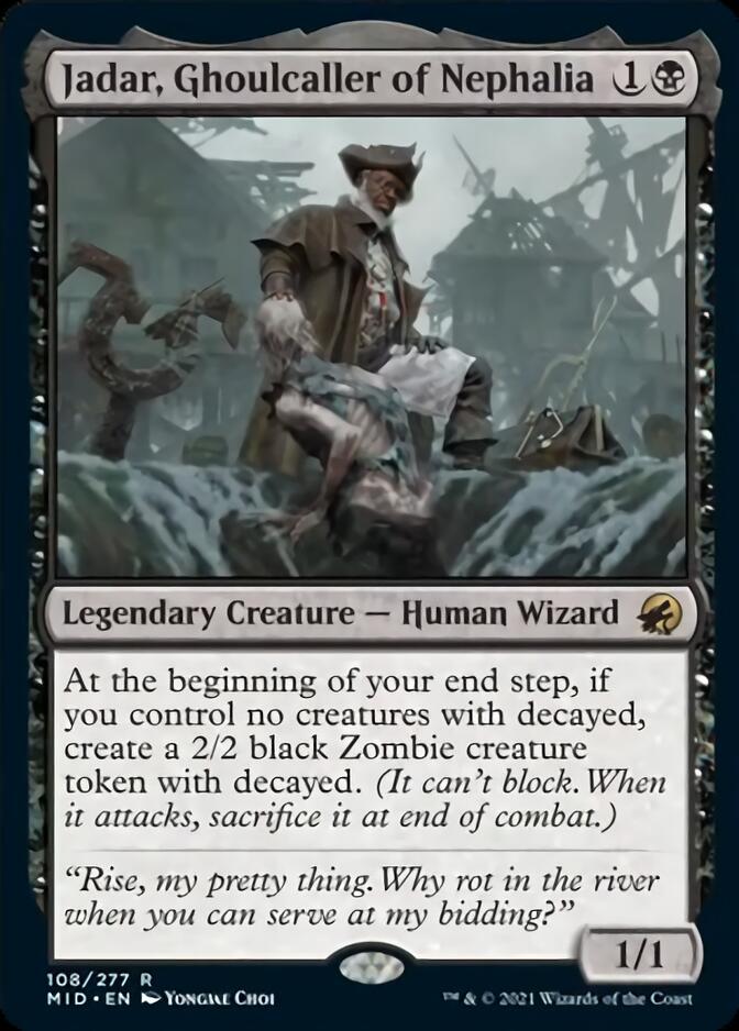 Jadar, Ghoulcaller of Nephalia [Innistrad: Midnight Hunt] | Gamers Paradise