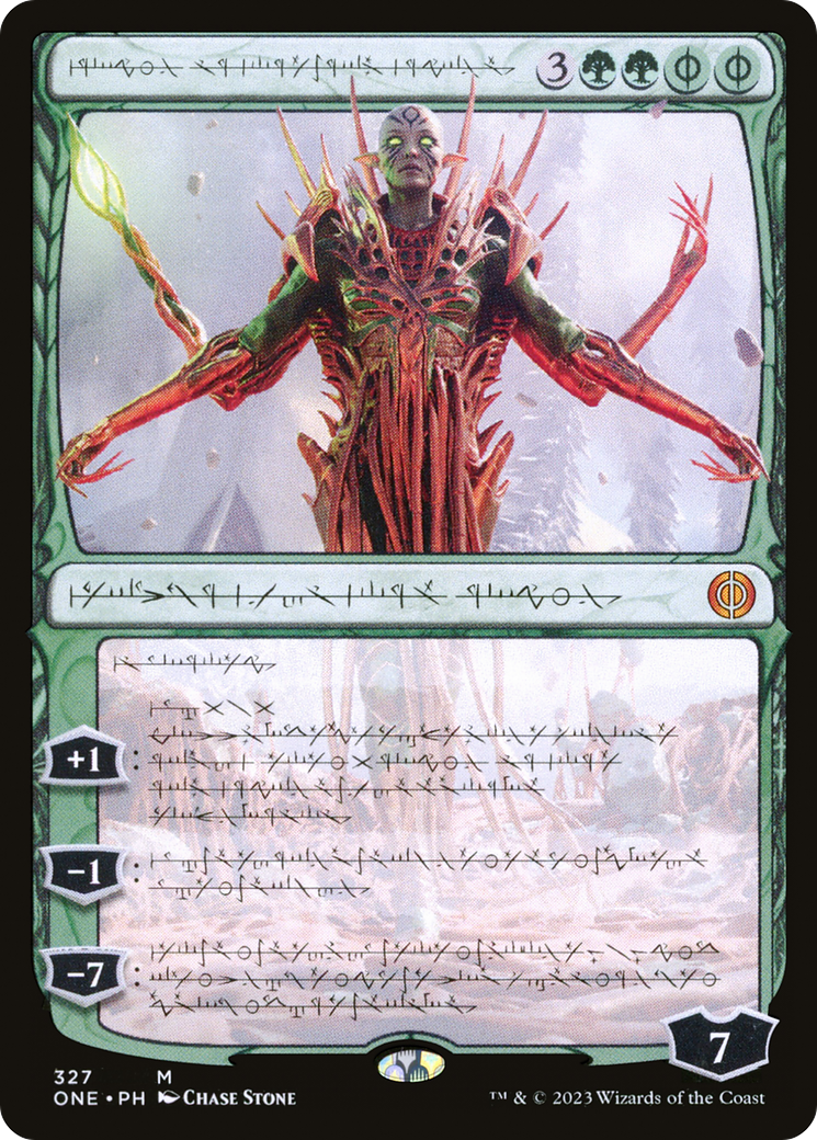 Nissa, Ascended Animist (Phyrexian) [Phyrexia: All Will Be One] | Gamers Paradise
