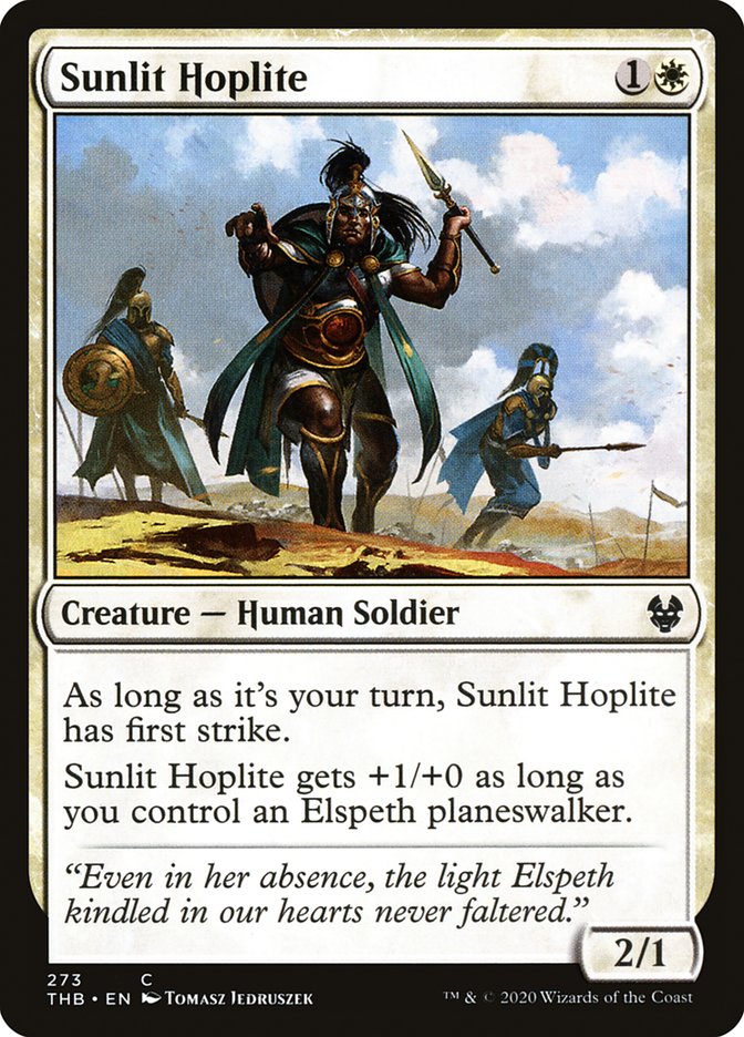 Sunlit Hoplite [Theros Beyond Death] | Gamers Paradise