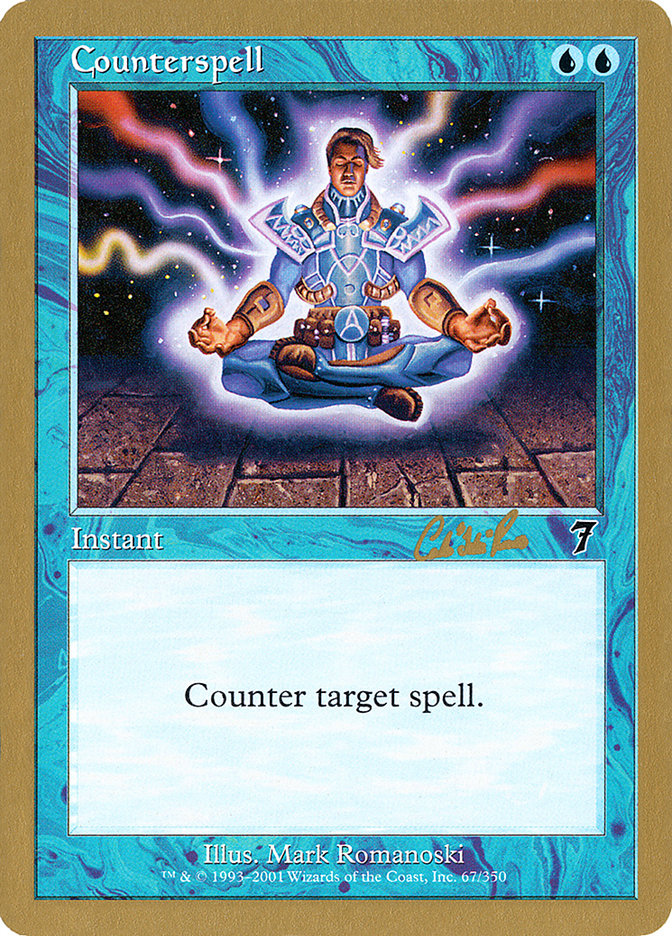 Counterspell (Carlos Romao) [World Championship Decks 2002] | Gamers Paradise