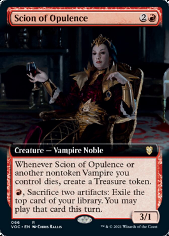 Scion of Opulence (Extended Art) [Innistrad: Crimson Vow Commander] | Gamers Paradise