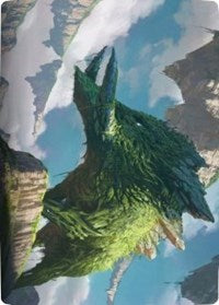 Yasharn, Implacable Earth Art Card [Zendikar Rising Art Series] | Gamers Paradise