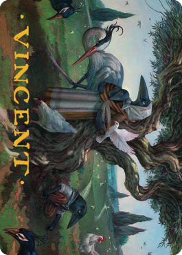 Kindred Discovery Art Card (Gold-Stamped Signature) [Commander Legends: Battle for Baldur's Gate Art Series] | Gamers Paradise