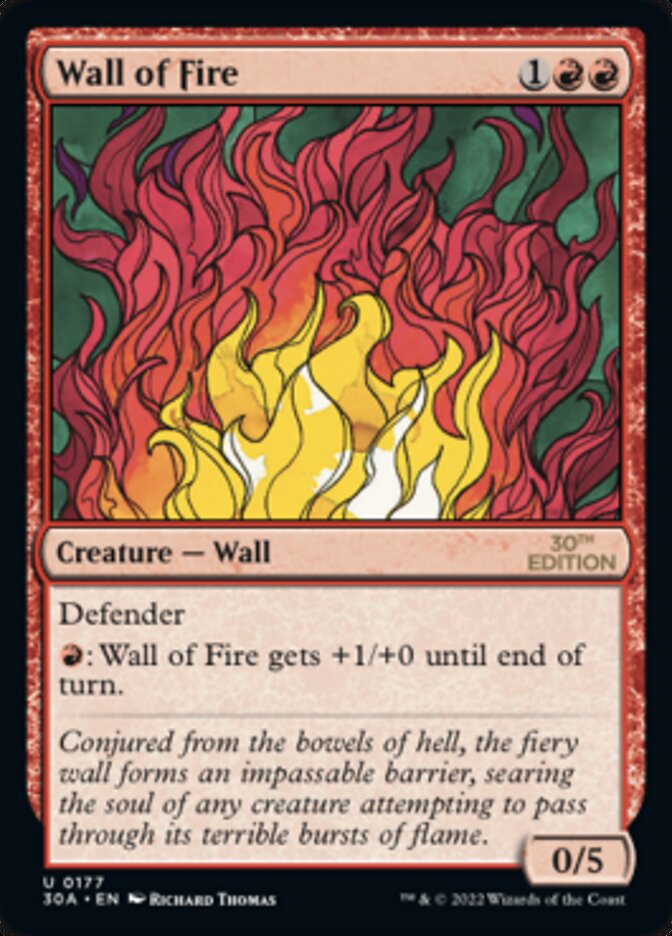 Wall of Fire [30th Anniversary Edition] | Gamers Paradise