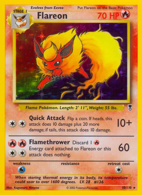 Flareon (10/110) [Legendary Collection] | Gamers Paradise