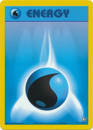 Water Energy (111/111) [Neo Genesis Unlimited] | Gamers Paradise