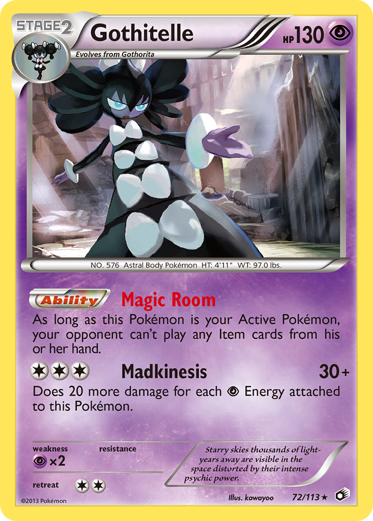 Gothitelle (72/113) [Black & White: Legendary Treasures] | Gamers Paradise