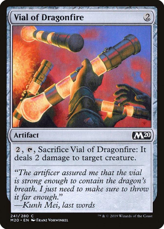 Vial of Dragonfire [Core Set 2020] | Gamers Paradise