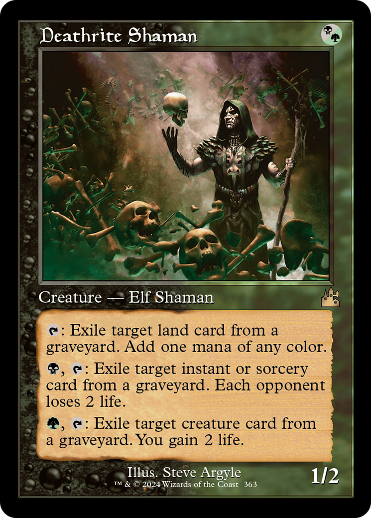 Deathrite Shaman (Retro Frame) [Ravnica Remastered] | Gamers Paradise