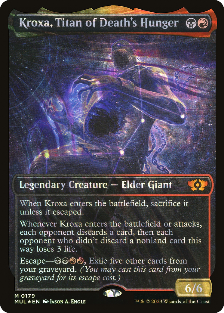 Kroxa, Titan of Death's Hunger (Halo Foil) [Multiverse Legends] | Gamers Paradise