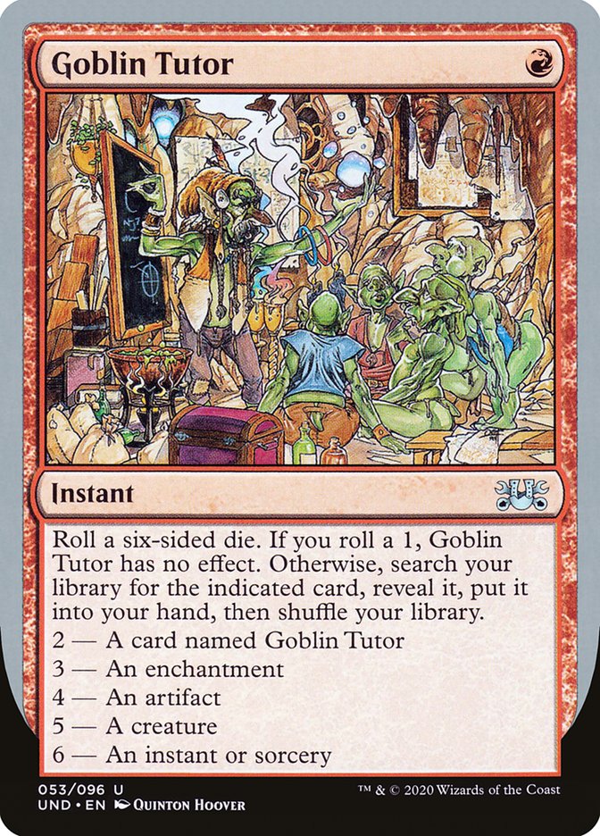 Goblin Tutor [Unsanctioned] | Gamers Paradise