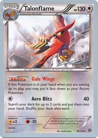 Talonflame (96/114) (Ninja Blitz - Cody Walinski) [World Championships 2016] | Gamers Paradise
