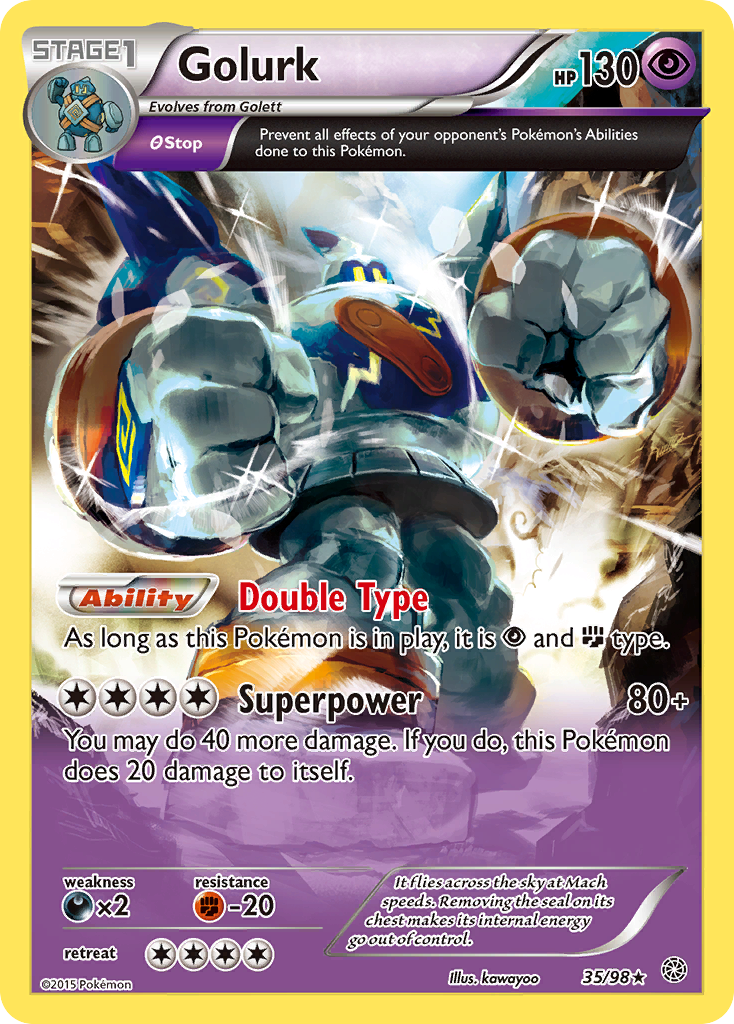 Golurk (35/98) [XY: Ancient Origins] | Gamers Paradise