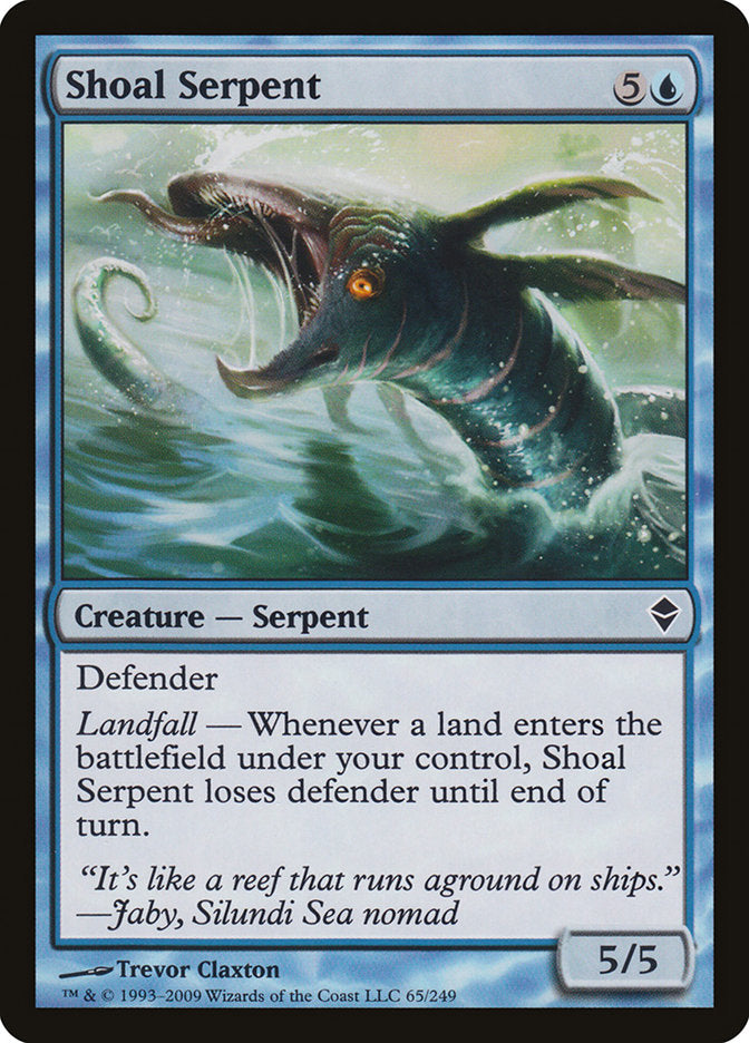 Shoal Serpent [Zendikar] | Gamers Paradise