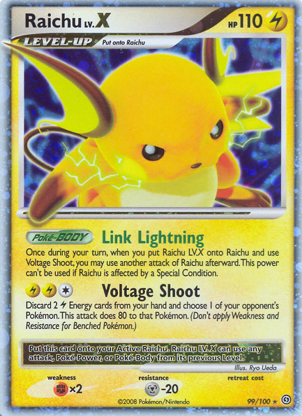 Raichu LV.X (99/100) [Diamond & Pearl: Stormfront] | Gamers Paradise