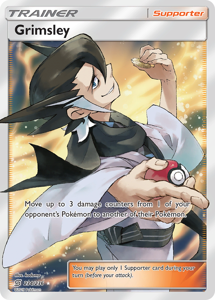 Grimsley (234/236) [Sun & Moon: Unified Minds] | Gamers Paradise