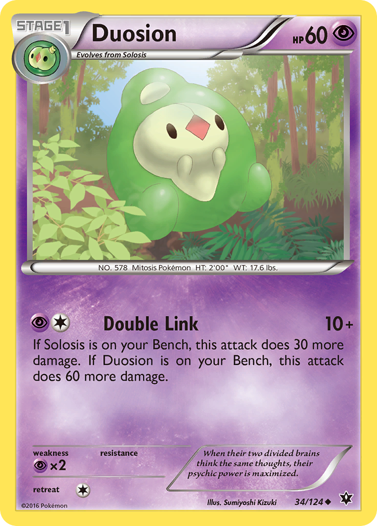 Duosion (34/124) [XY: Fates Collide] | Gamers Paradise