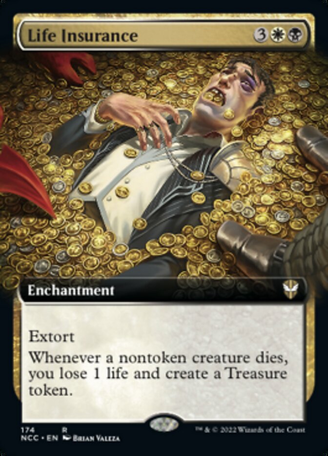 Life Insurance (Extended Art) [Streets of New Capenna Commander] | Gamers Paradise