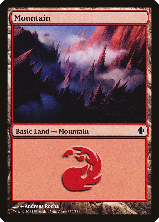 Mountain (352) [Commander 2013] | Gamers Paradise