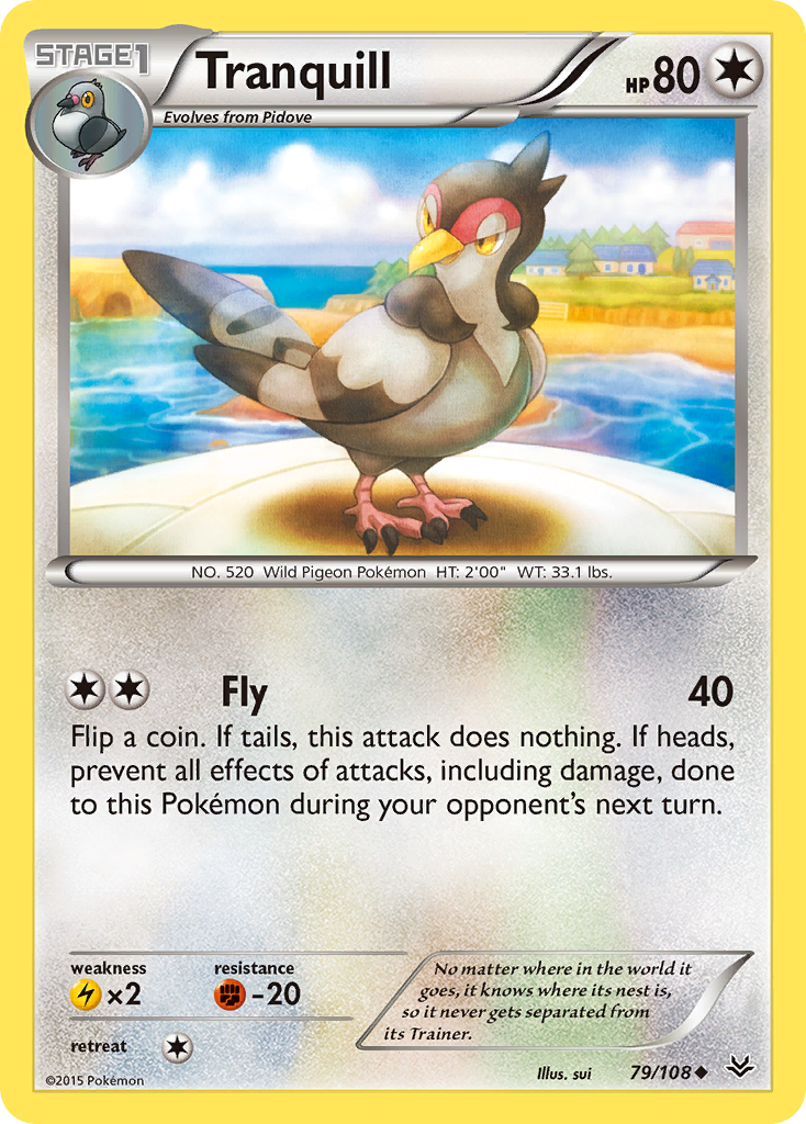 Tranquill (79/108) [XY: Roaring Skies] | Gamers Paradise