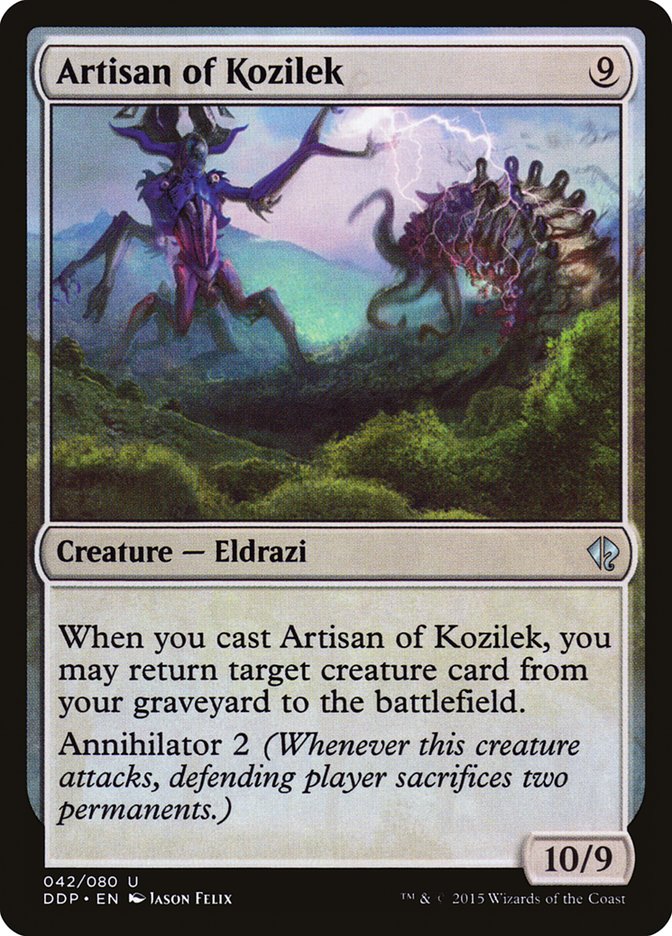 Artisan of Kozilek [Duel Decks: Zendikar vs. Eldrazi] | Gamers Paradise