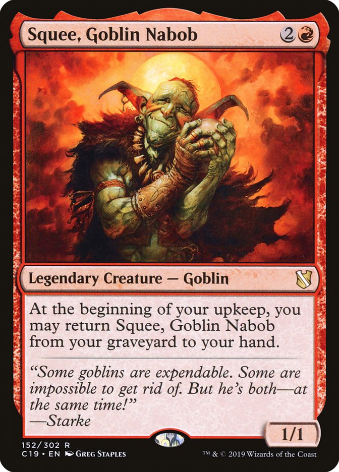 Squee, Goblin Nabob [Commander 2019] | Gamers Paradise