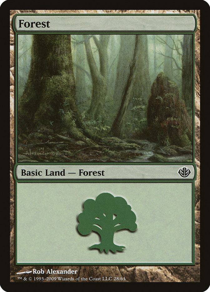 Forest (28) [Duel Decks: Garruk vs. Liliana] | Gamers Paradise
