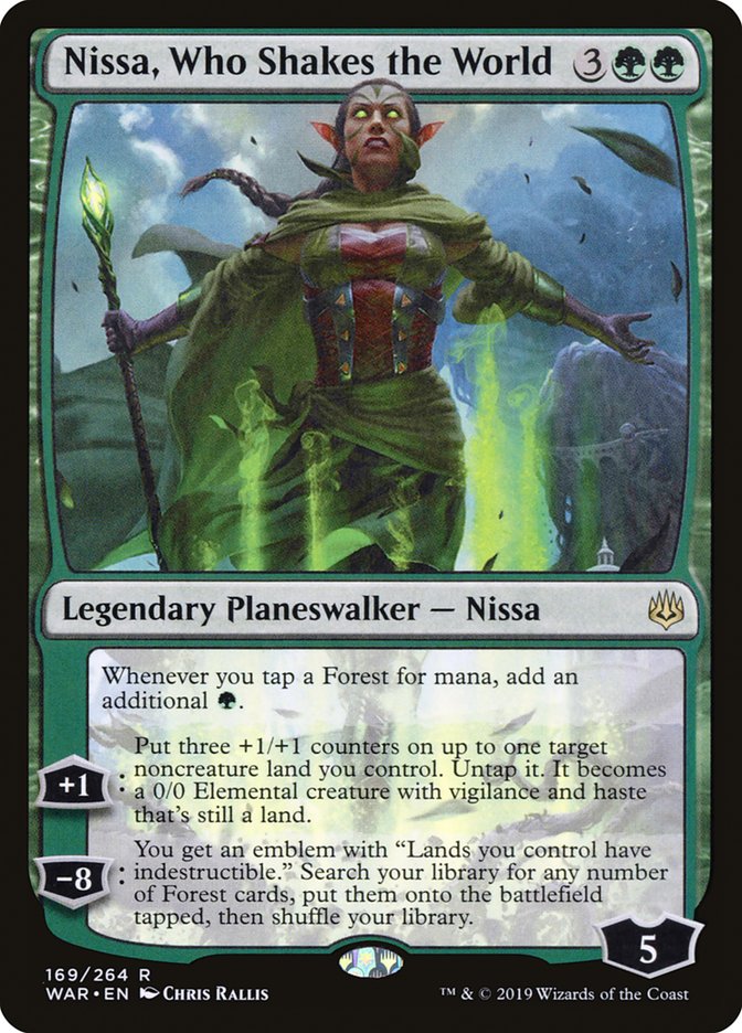 Nissa, Who Shakes the World [War of the Spark] | Gamers Paradise
