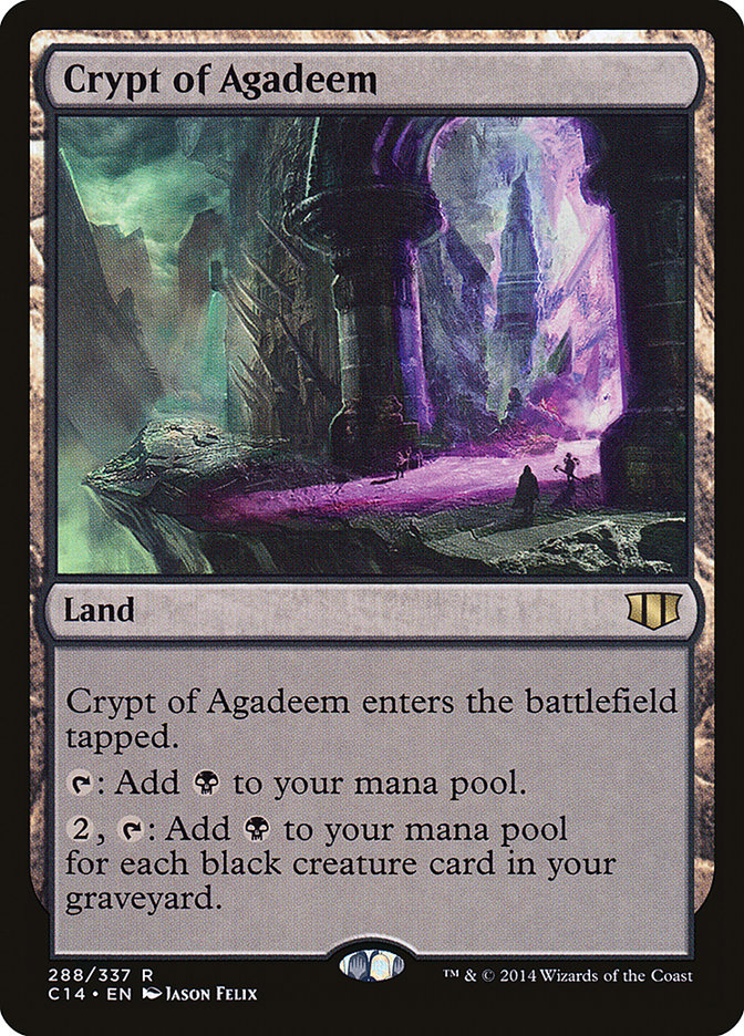 Crypt of Agadeem [Commander 2014] | Gamers Paradise