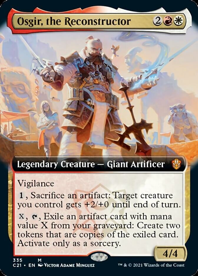 Osgir, the Reconstructor (Extended Art) [Commander 2021] | Gamers Paradise