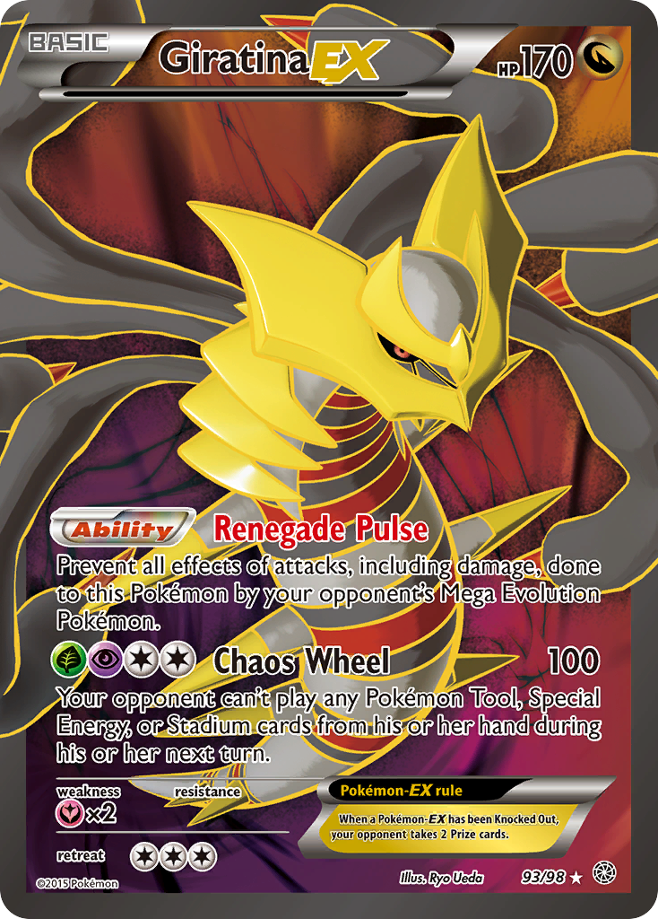 Giratina EX (93/98) [XY: Ancient Origins] | Gamers Paradise