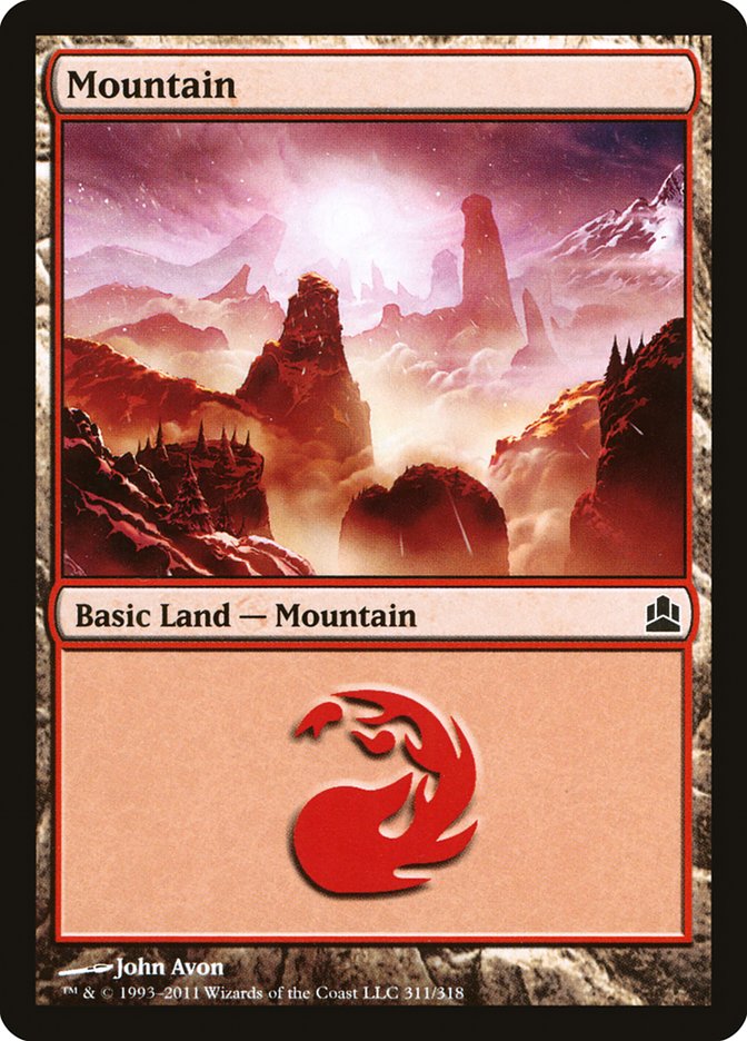 Mountain (311) [Commander 2011] | Gamers Paradise