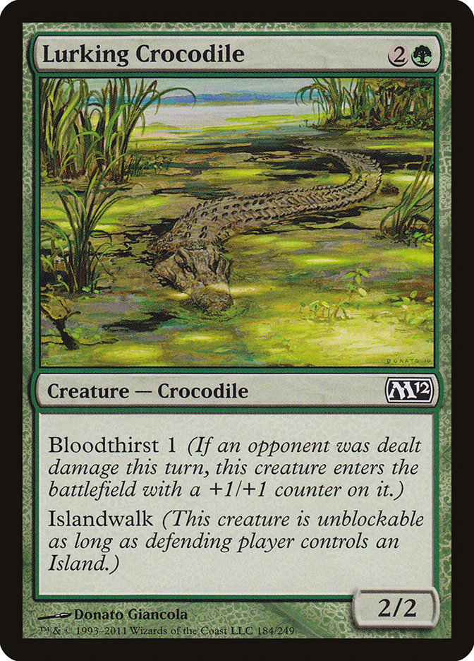 Lurking Crocodile [Magic 2012] | Gamers Paradise