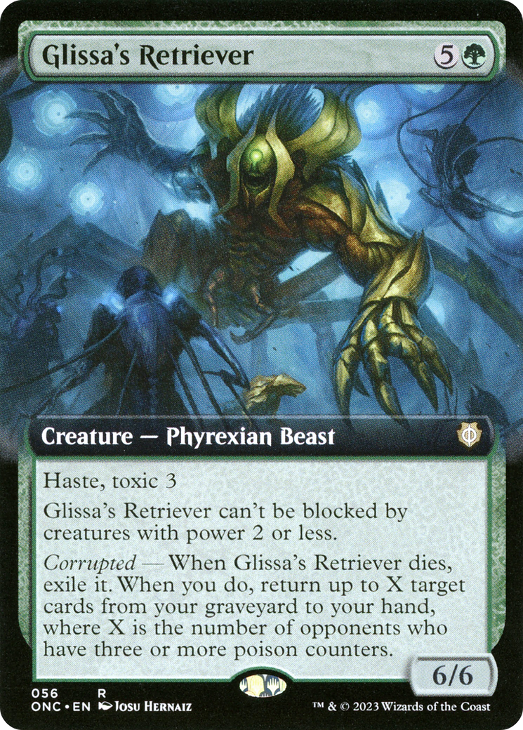 Glissa's Retriever (Extended Art) [Phyrexia: All Will Be One Commander] | Gamers Paradise