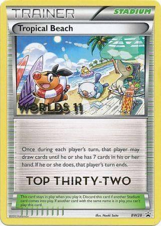 Tropical Beach (BW28) (Top 32) [Black & White: Black Star Promos] | Gamers Paradise