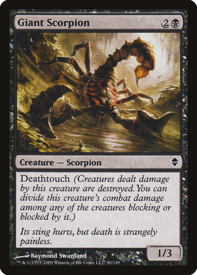Giant Scorpion [Zendikar] | Gamers Paradise